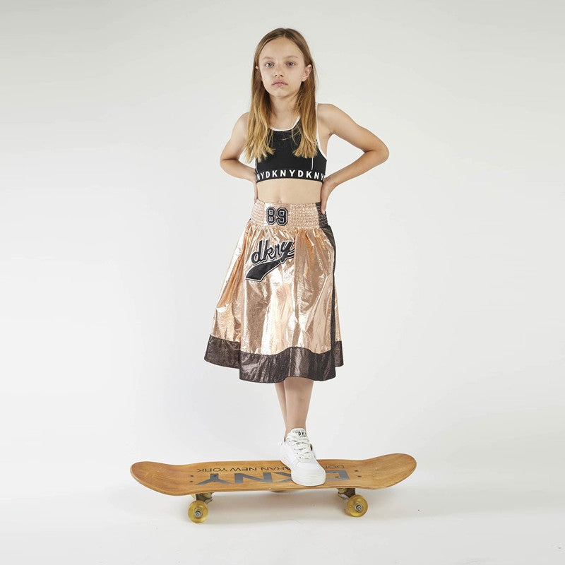 Mädchen Sporttop DKNY D35R19-09B schwarz