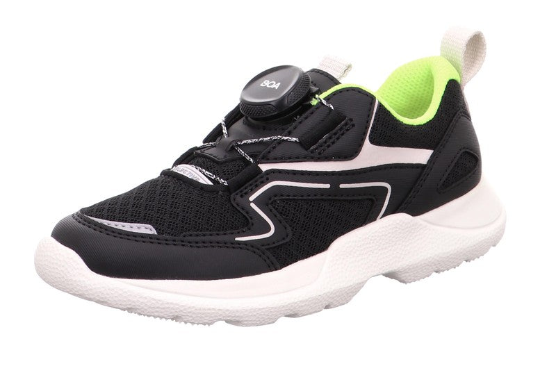 Jungen-Sneaker Superfit 1-000210-0000, schwarz