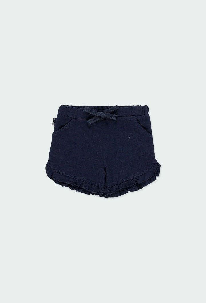 Baby Boboli 294049-2440 marineblaue Shorts für Mädchen