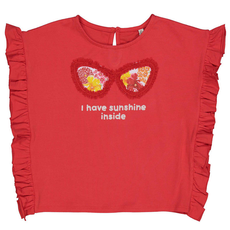 Trybeyond T-Shirt Junior Girl 44425-00 50V Farbe rot