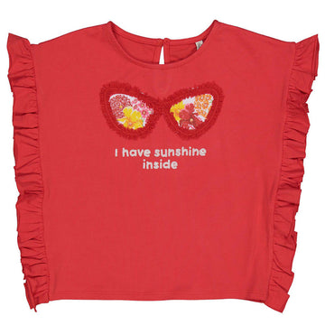 Trybeyond T-Shirt Junior Girl 44425-00 50V Farbe rot