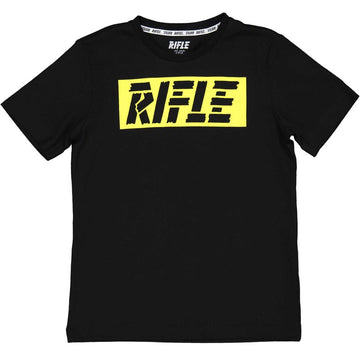 T-Shirt für Jungen RIFLE 24404-01 Farbe schwarz