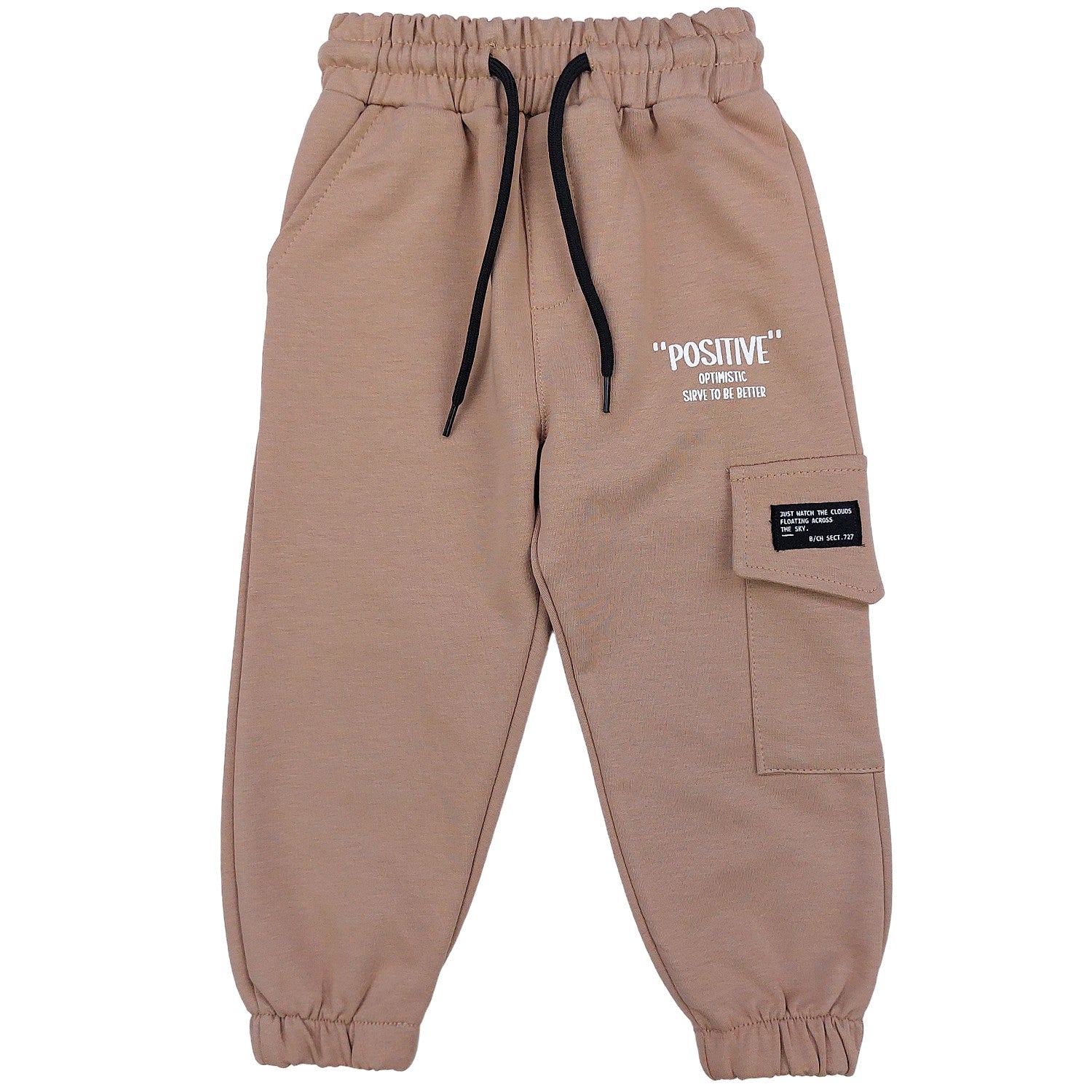 Beige Jogginghose für Jungen 10011-8724 GKMOC