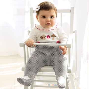 Mayoral 2755-65 Graues Pyjama-Set für Mädchen