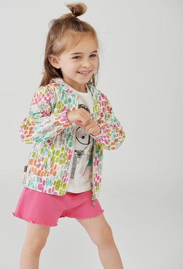 Baby Boboli 244077-3755 Mädchenshorts, Magentafarbe