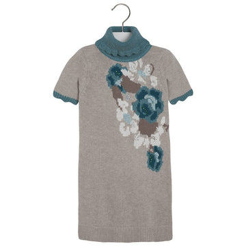 Mayoral 4936 meergrünes Kleid