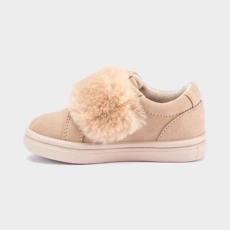 Mayoral 42140-59 Beige Fell-Sneaker für Mädchen