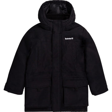 TIMBERLAND T26547-09B Jungen Parkajacke, Schwarz