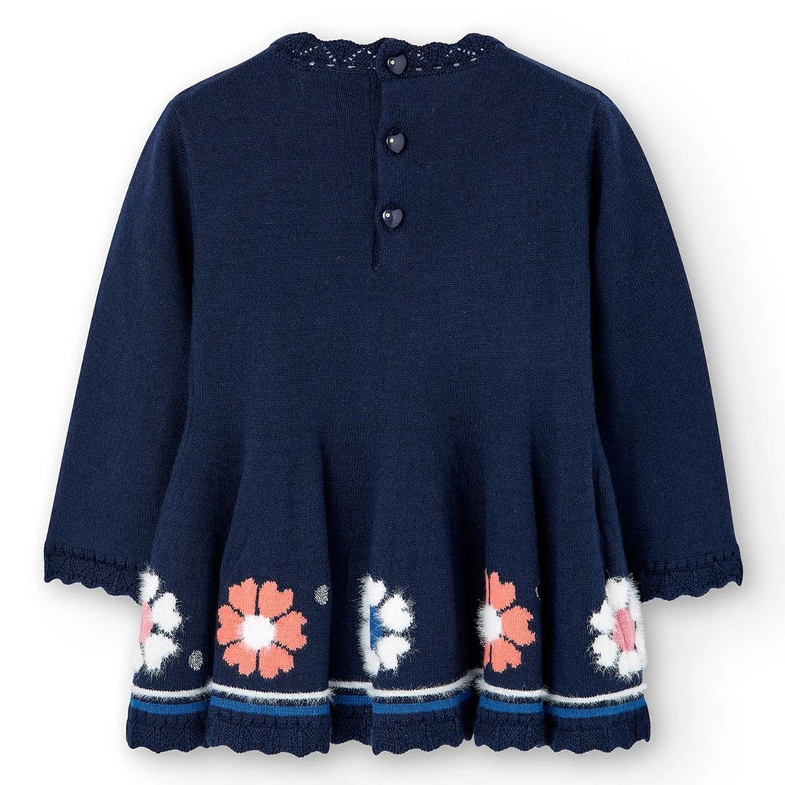 Boboli Kleid 707341-2440 marineblau