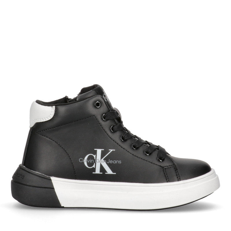 Calvin Klein Jeans V3X9-80349-1355X001 Mädchen Sneaker, schwarz