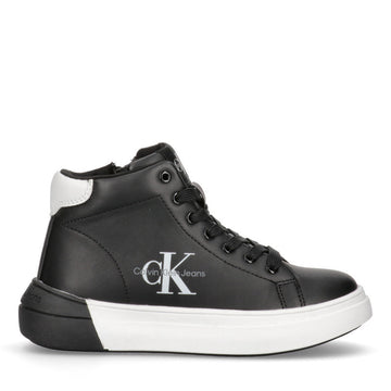 Calvin Klein Jeans V3X9-80349-1355X001 Mädchen Sneaker, schwarz