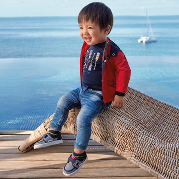 Mayoral 1551-85 blaue Jungen Jeans Joggerhose