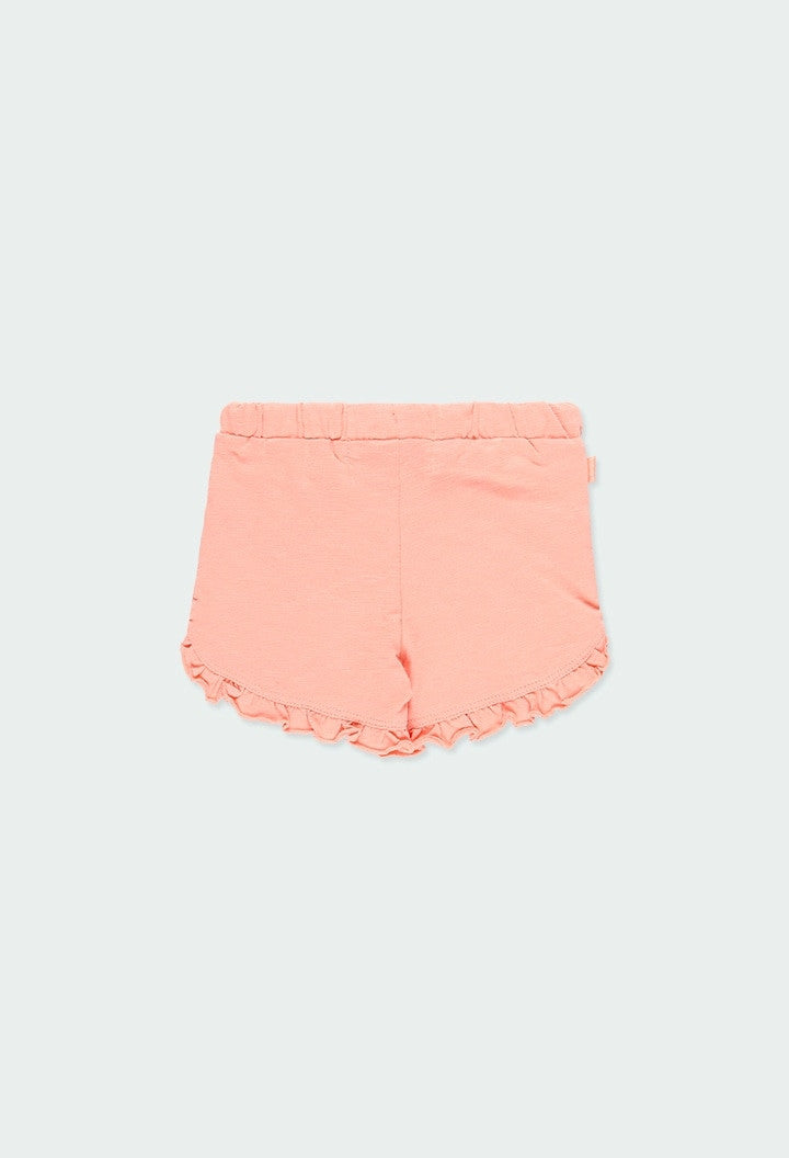 Baby Boboli 294049-3742 Lachsfarbene Shorts für Mädchen
