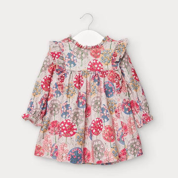 Cordkleid für Mädchen Mayoral 2957-22 Koralle