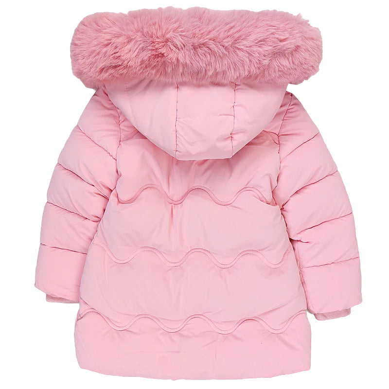Wintermantel für Mädchen, rosa, FA691-71023 GKMOD