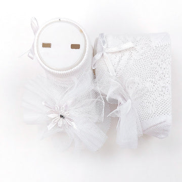 Spitzen-Duftsocken für Mädchen Weiß 4070-7524 GKMOD