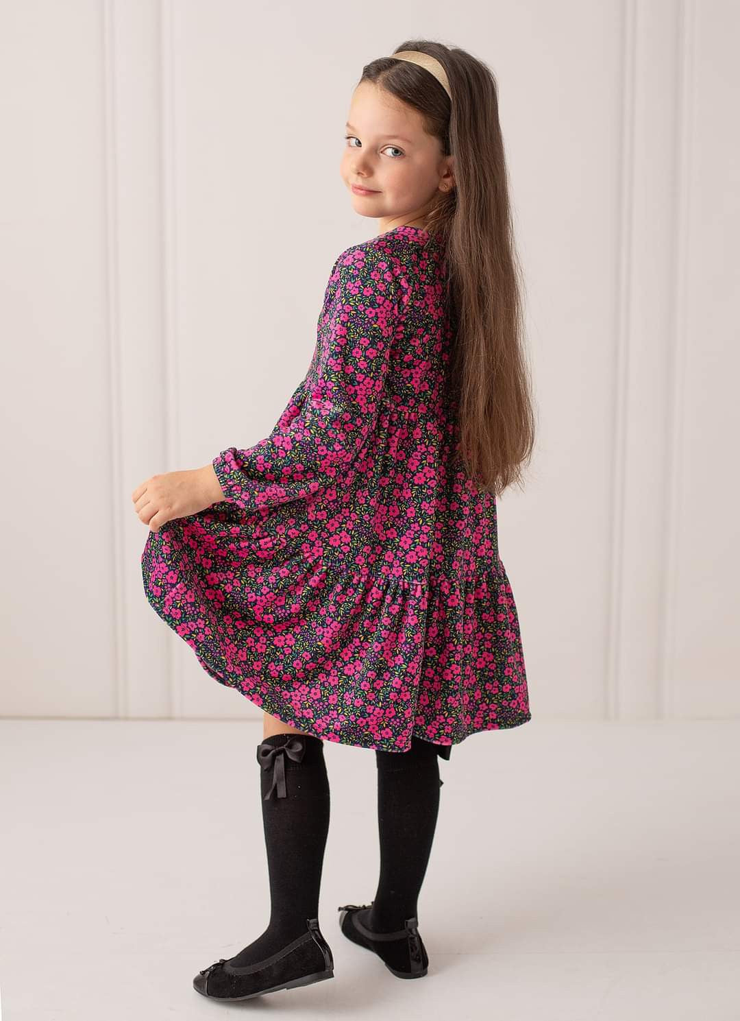 Velvet Meadow Kleid für Mädchen Rosa 3578-11123 GKMOD