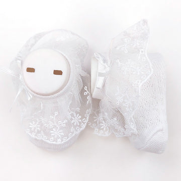 Spitzensocken mit Duft für Mädchen Weiß 4081-7524 GKMOD