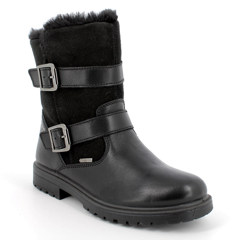 Primigi 2874500 Mädchen Isolierstiefel, schwarz