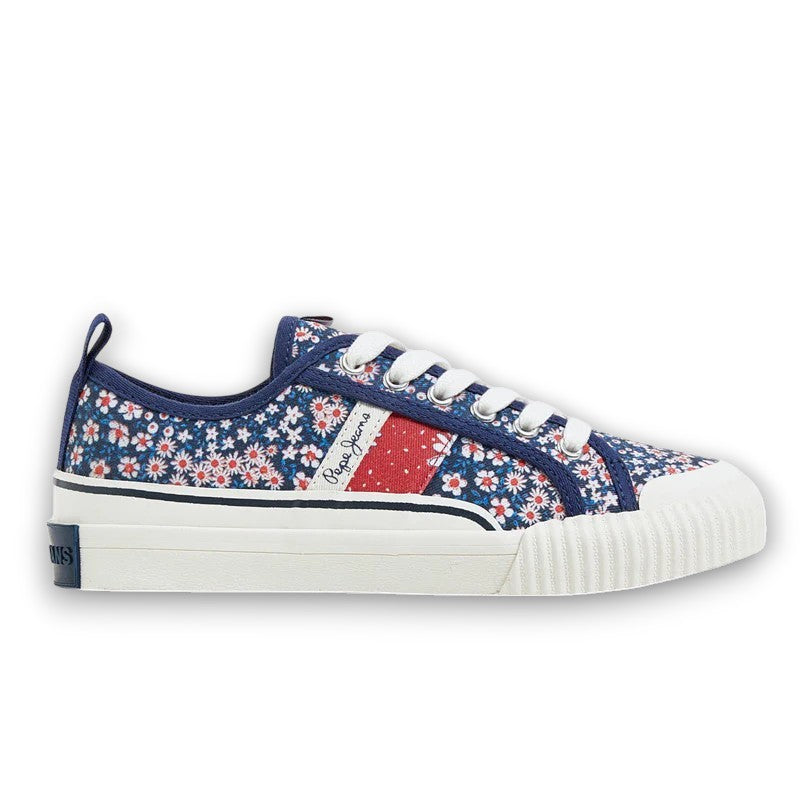 Pepe Jeans Sneakers OTTIS FLOWERS GIRL Junior-Mädchen PGS30541-595 NAVY