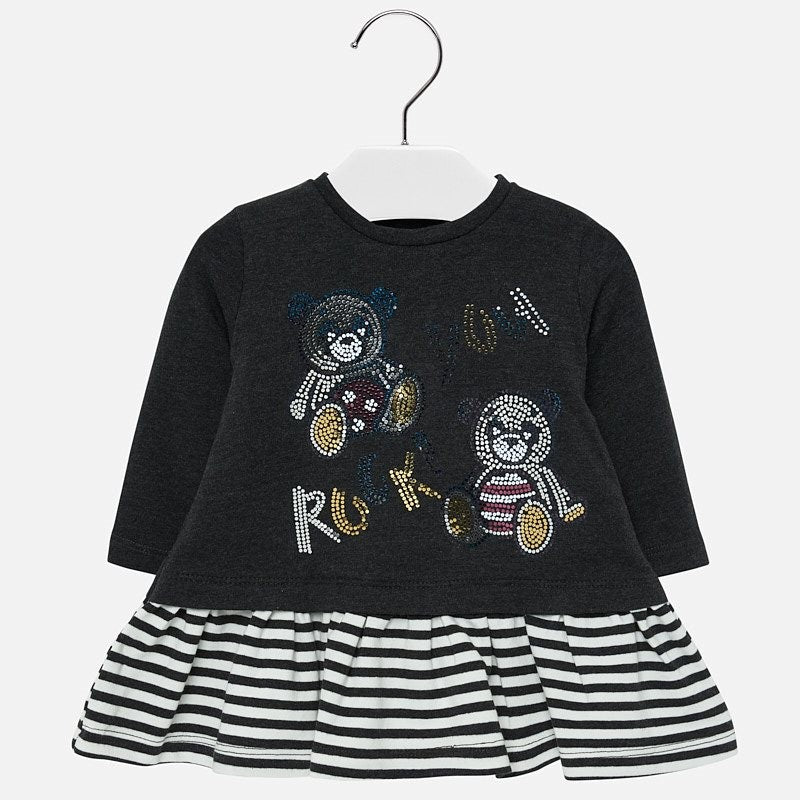 Mayoral 2932-33 Freizeitkleid aus Baumwolle für Mädchen