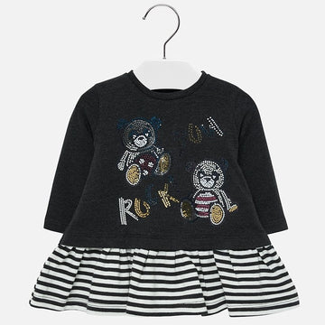 Mayoral 2932-33 Freizeitkleid aus Baumwolle für Mädchen