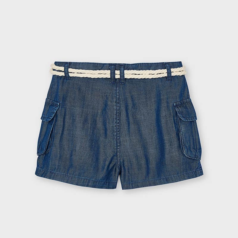 Mayoral 3205-48 Marineblaue Shorts mit Taschen für Mädchen
