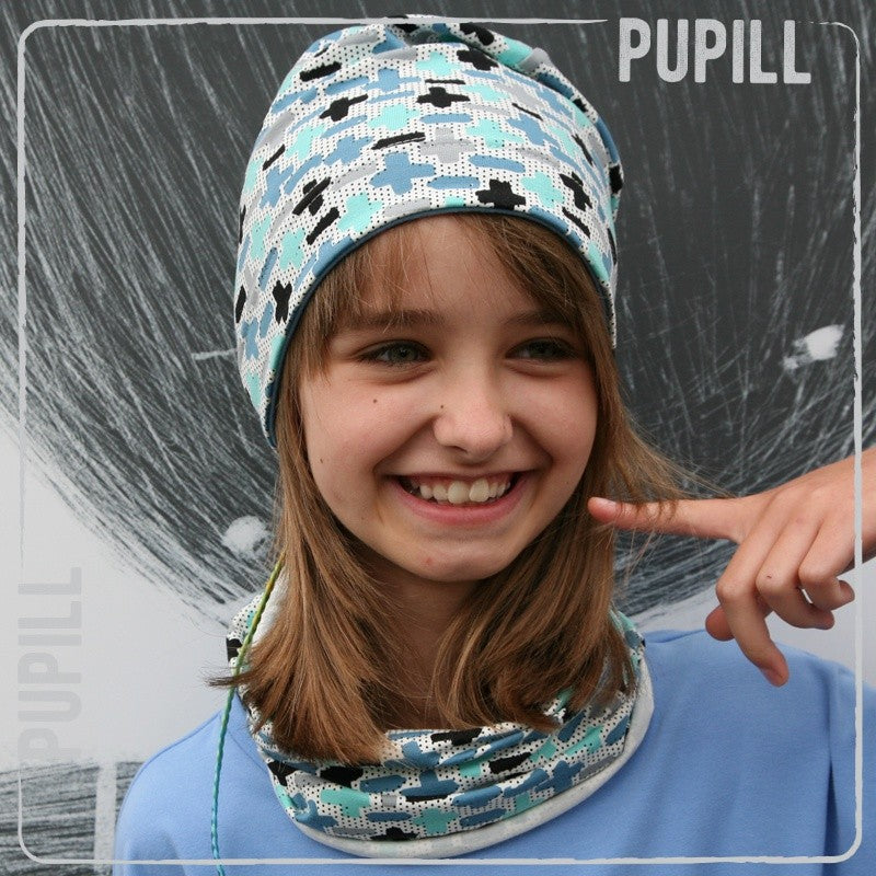 Schülerkamin Saida Farbe Blau