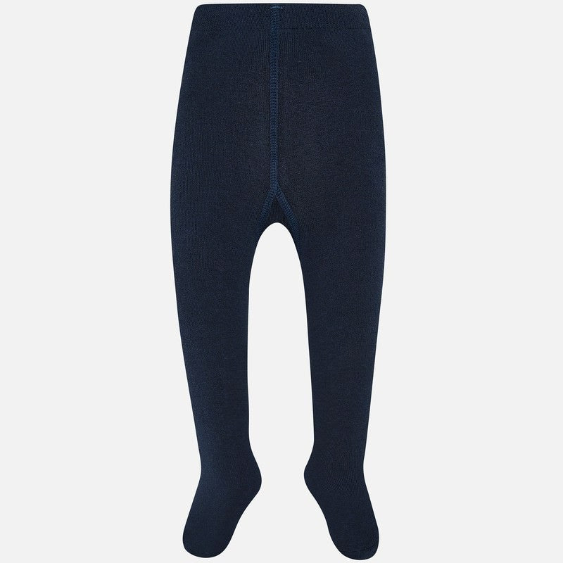 Warme glatte Strumpfhose für Mädchen Mayoral 10669-40 Marineblau