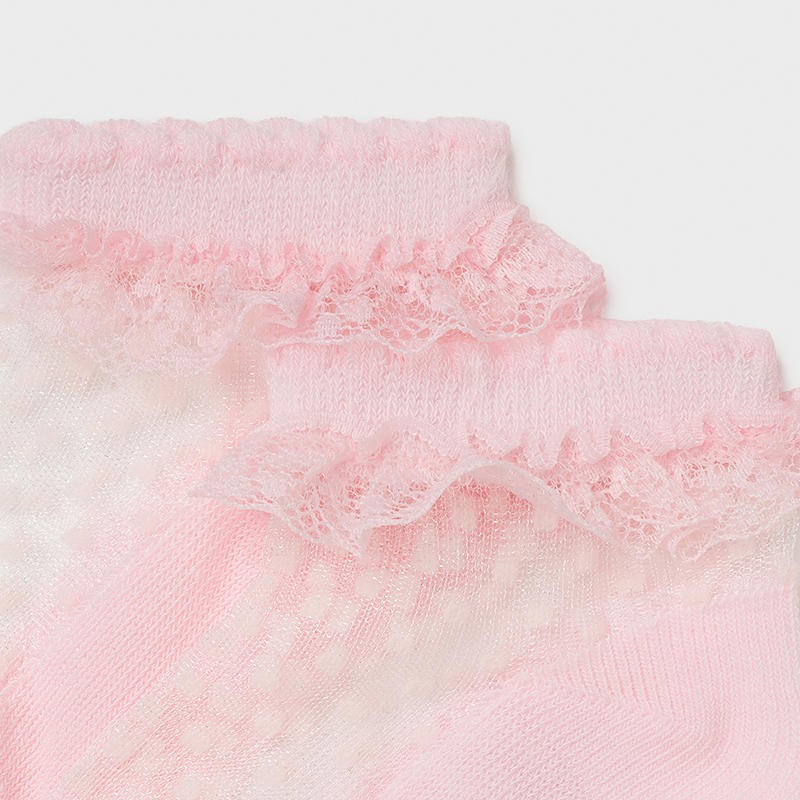 Mayoral 10010-83 Rosa Plumeti Socken für Mädchen