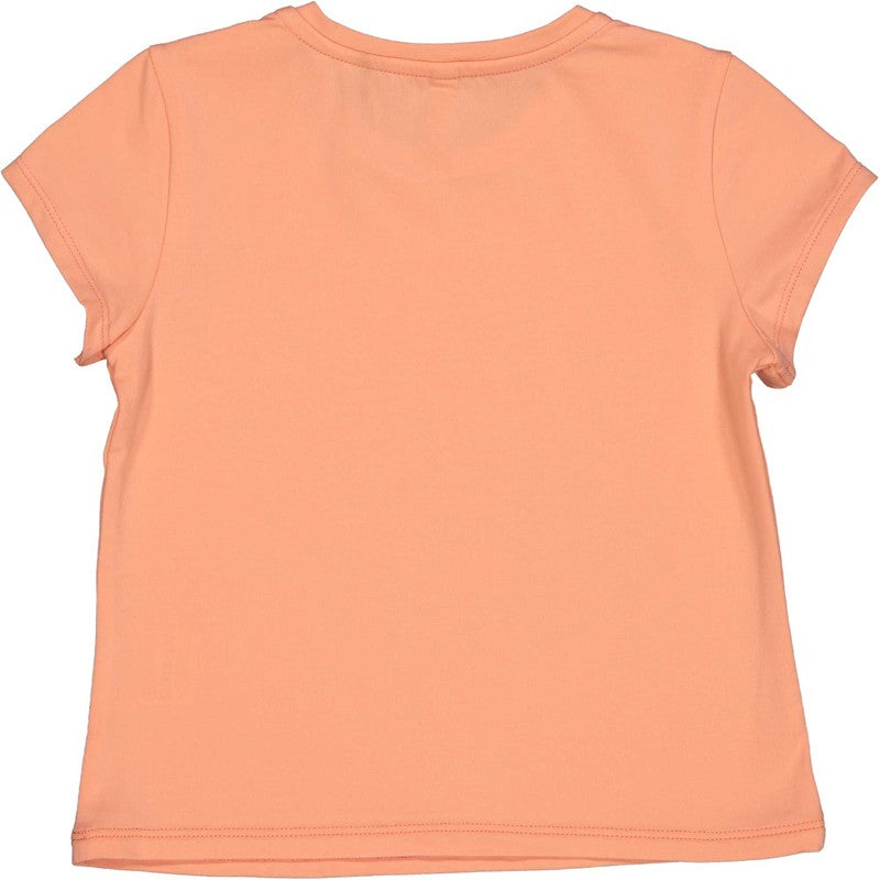 Baumwoll-T-Shirt für Mädchen Birba&amp;Trybeyond 24462-35M orange