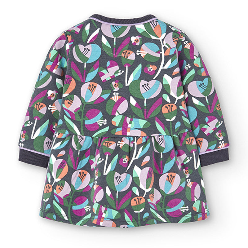 Blumenkleid für Mädchen Boboli 225010-9949 mehrfarbig