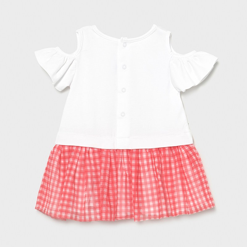 Mädchen Tüllkleid Mayoral 1993-15 Koralle