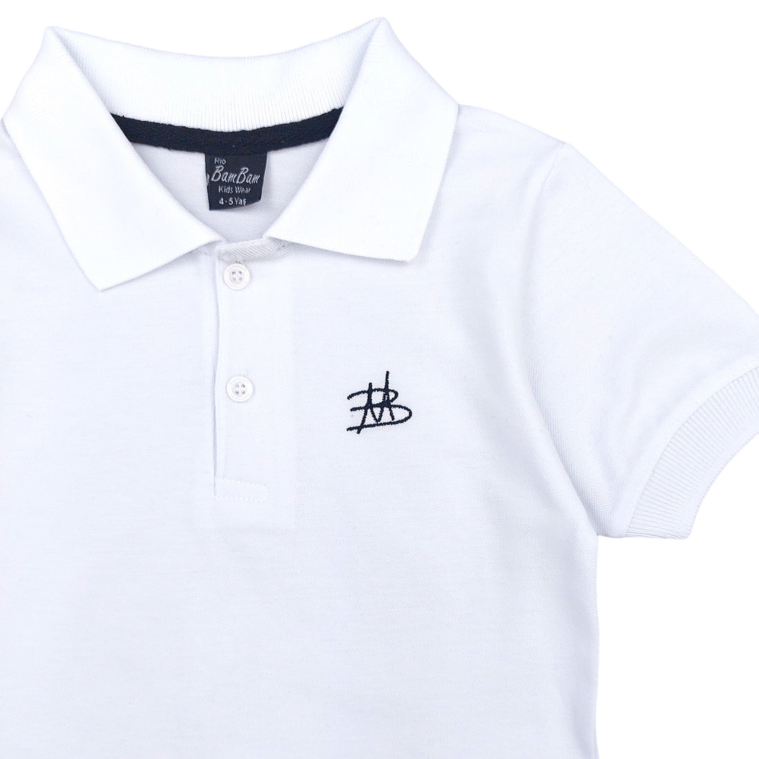 Poloshirt Junge weiß 2302-7524 GKMOC