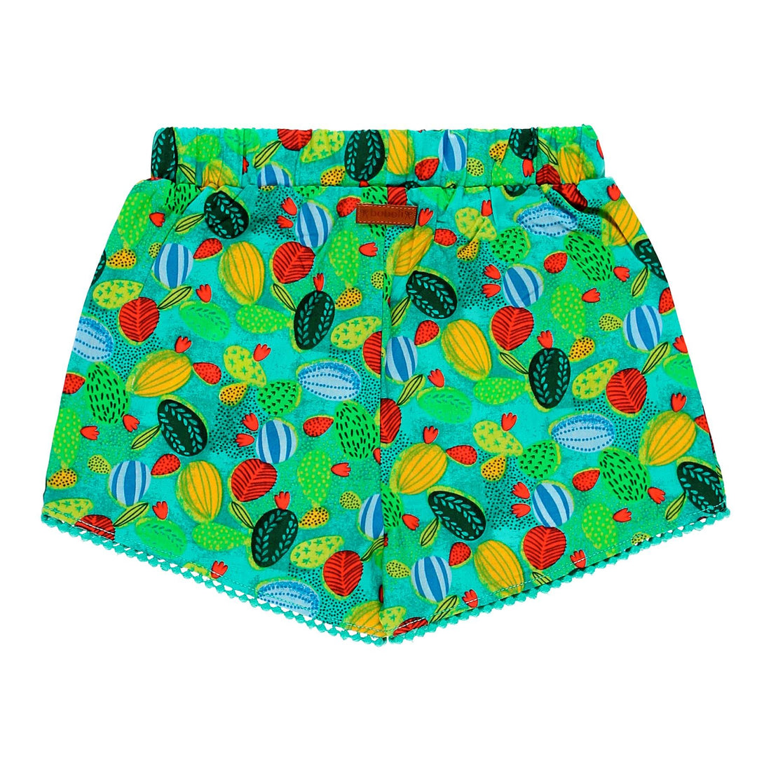 Viskose-Shorts für Mädchen Boboli 439039-9282 Farbe bunt