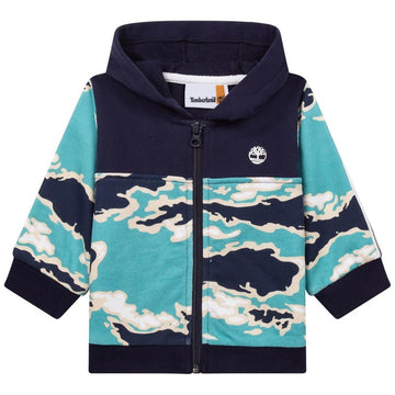 TIMBERLAND T05K63-79D Jungen Hoodie, Türkis