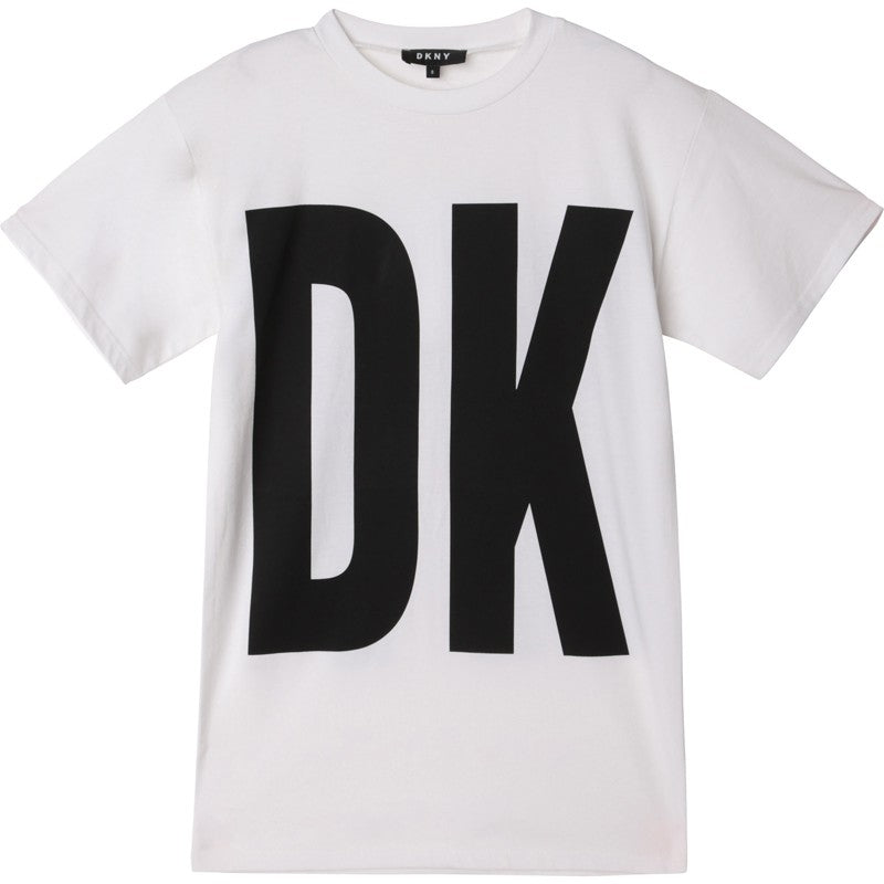 T-Shirt für Mädchen DKNY D35R32-10B weiß
