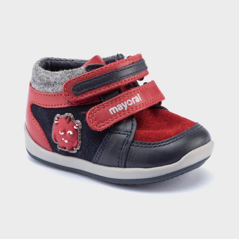 Mayoral 42158-18 Jungen Ledersneaker rot