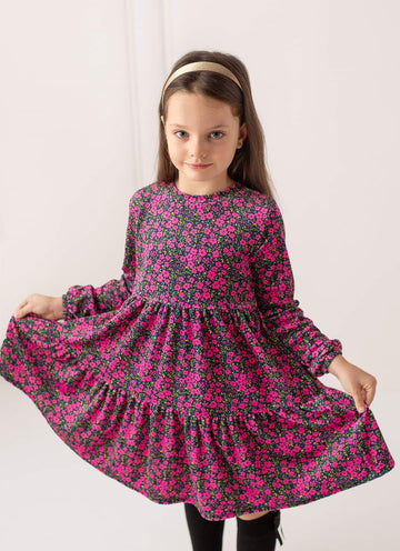 Velvet Meadow Kleid für Mädchen Rosa 3578-11123 GKMOD