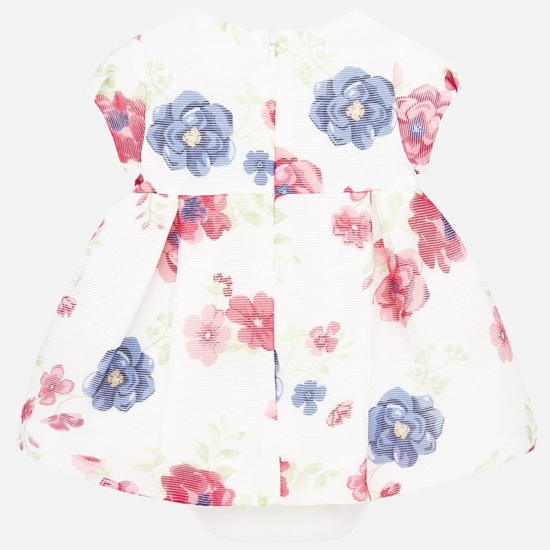 Mayoral 1875-89 Rotes Blumenmädchenkleid