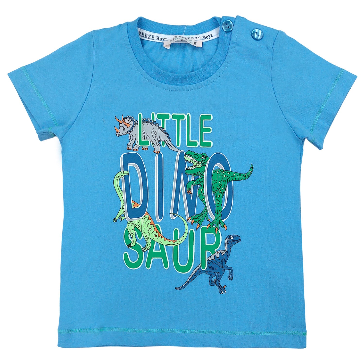 T-Shirt Dinosaurier Junge Blau 18615-26424 GKMOC
