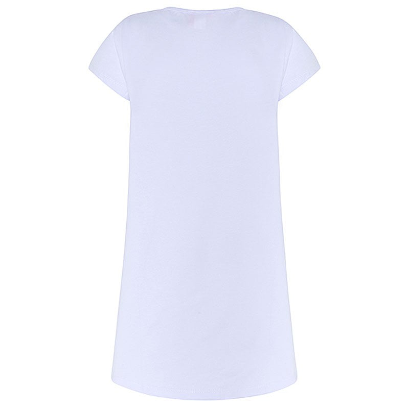 Mädchenkleid mit Ärmeln, weiß Tuc Tuc 49824-5