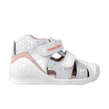 Biomecanics 212115-B Mädchensandalen, weiß