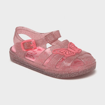 Mayoral 43308-61 korallenfarbene Strandsandalen für Mädchen