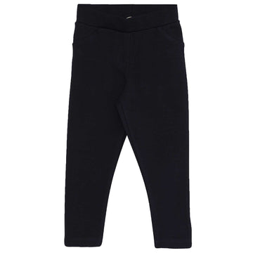 Baumwollhose für Mädchen schwarz 497-7624 GKMOD