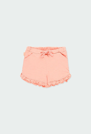 Baby Boboli 294049-3742 Lachsfarbene Shorts für Mädchen
