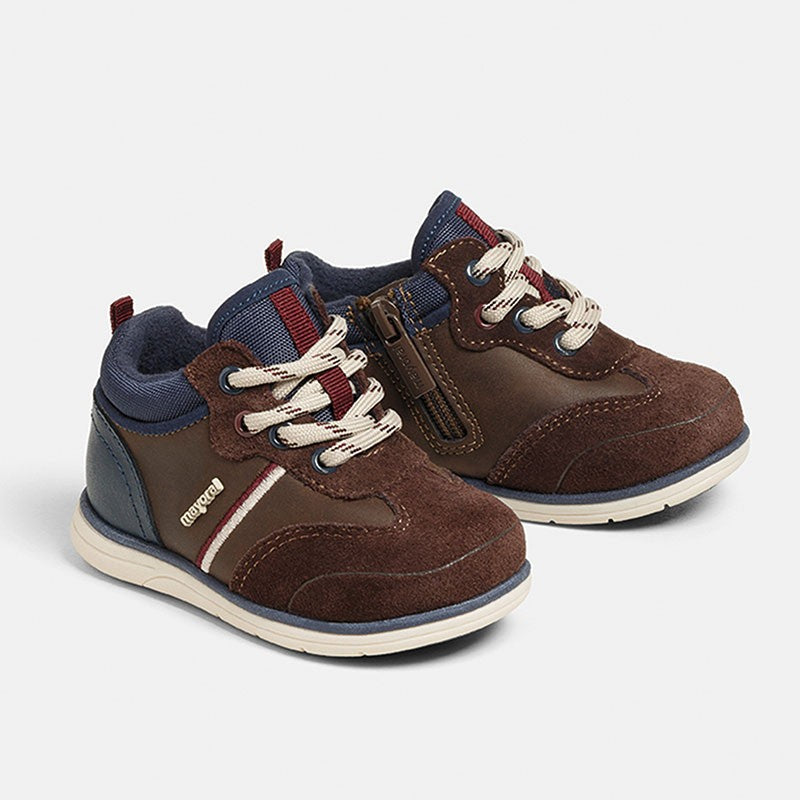 Mayoral 42166-34 Jungen gefütterte Stiefeletten, dunkelbraun