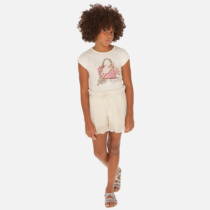 Mädchen-Rockhose Mayoral 6957-21 Beige