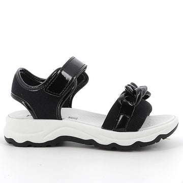 Primigi 1886111 Mädchen Sandalen, schwarz