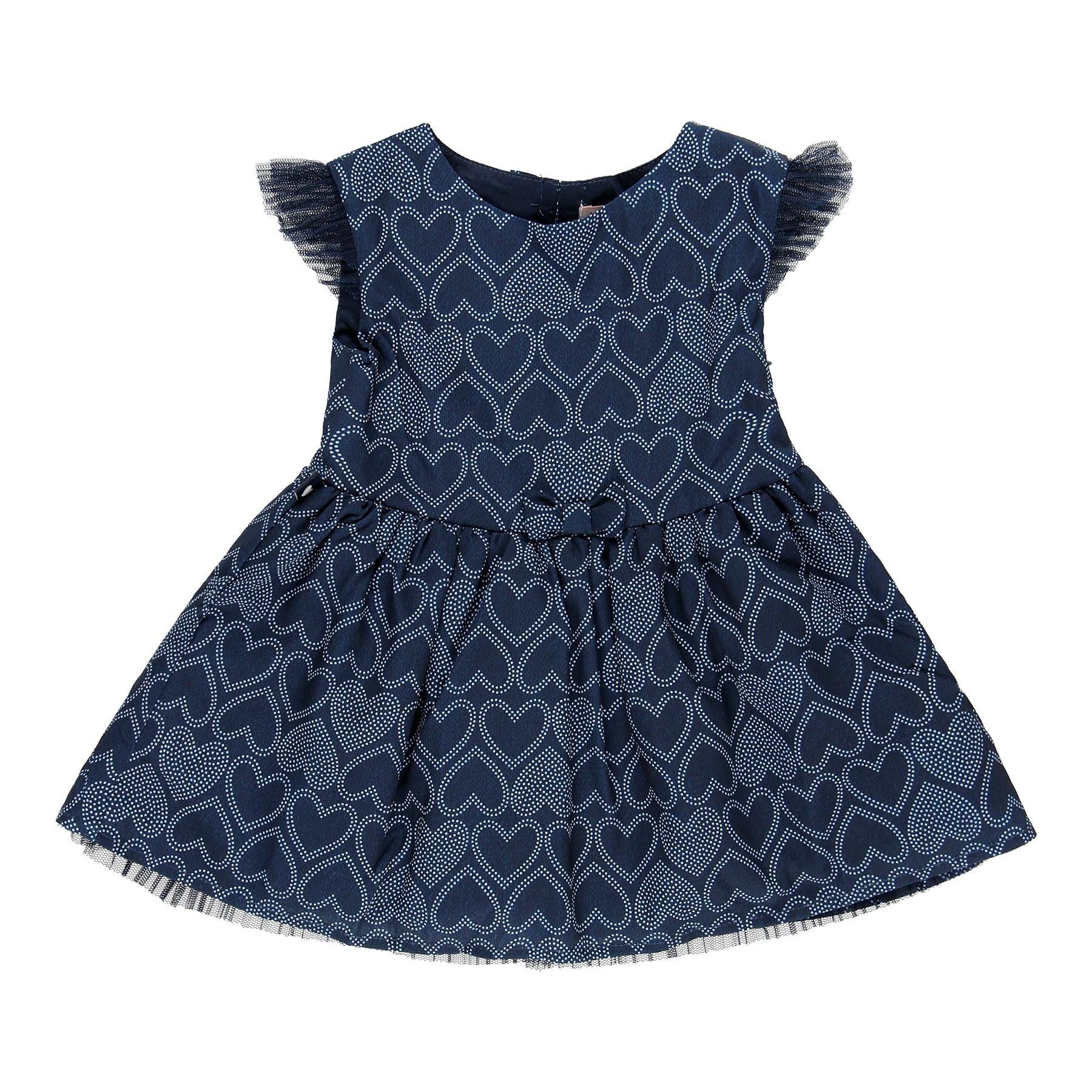 Boboli 709129-9336 marineblaues Kleid für Mädchen